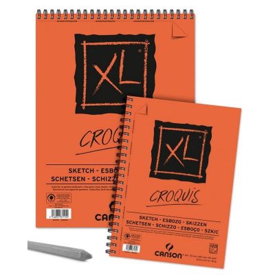 BLOCCO CANSON SPIRALATO XL CROQUIS PER SCHIZZI - Colorificio